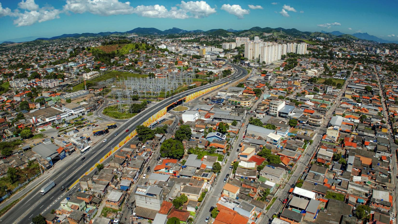 Vista urbana de São Gonçalo, no Leste Metropolitano