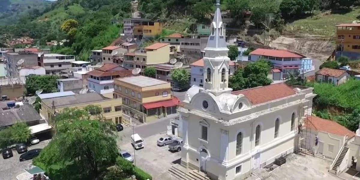 Igreja de Sapucaia, no Centro-Sul Fluminense