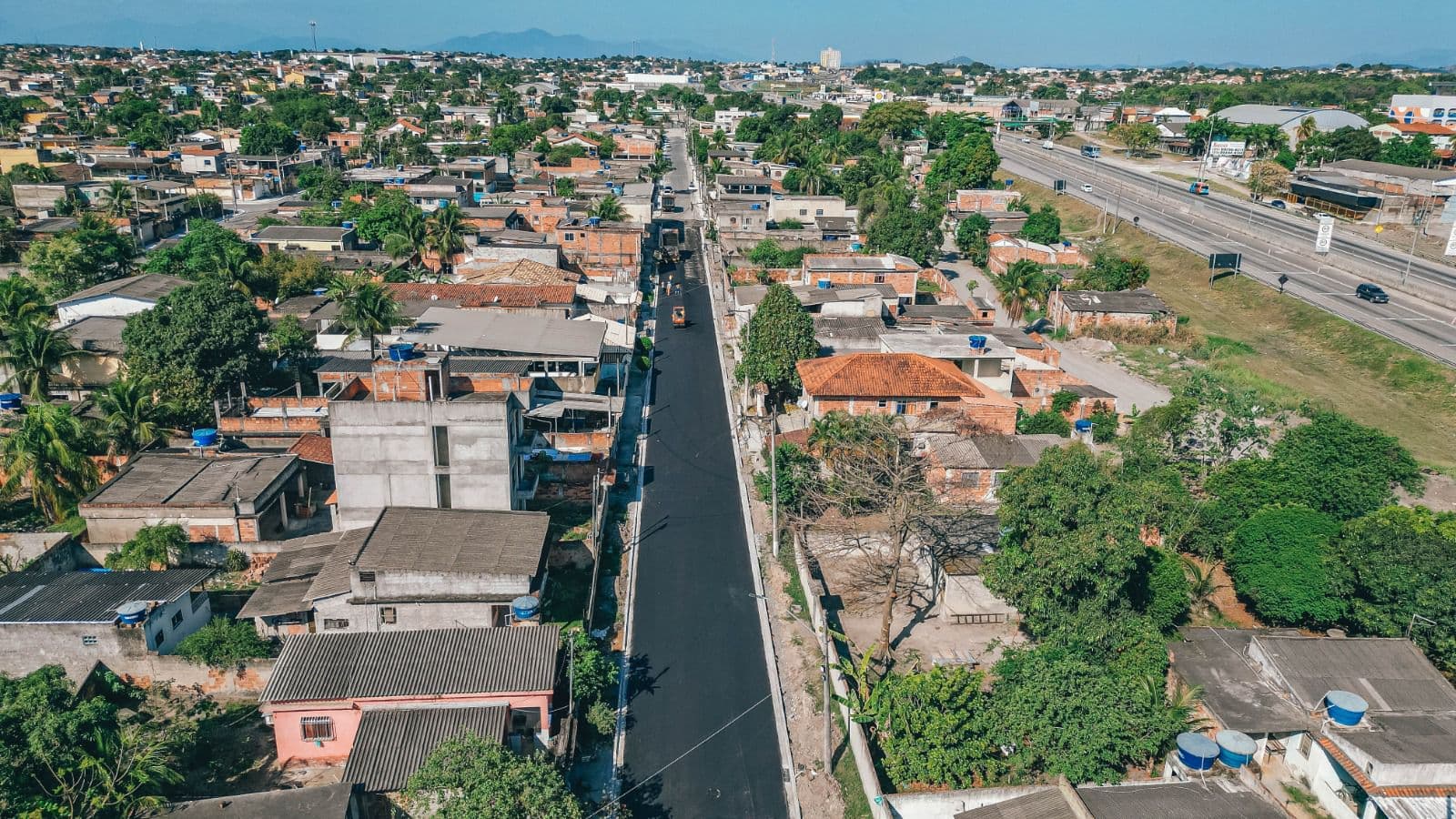 Vista da cidade de Itaboraí, no Leste Metropolitano do Rio de Janeiro
