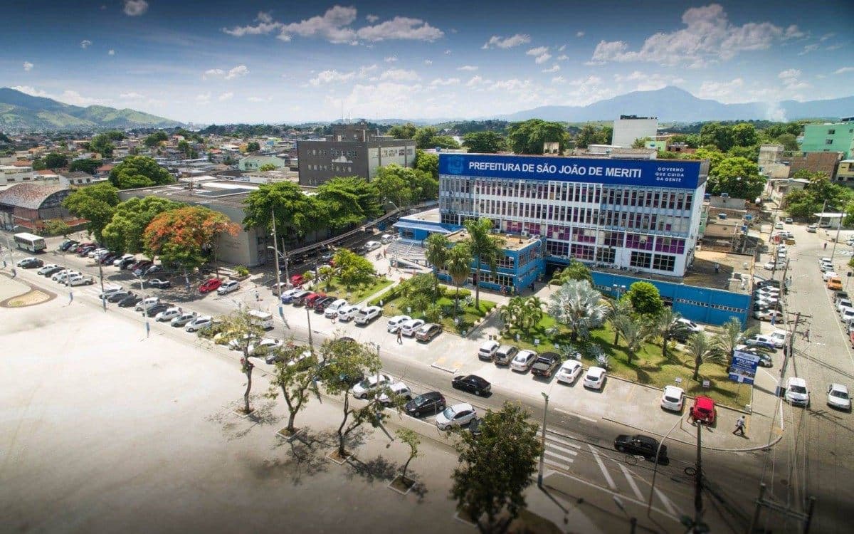 Vista urbana de São João de Meriti, na Baixada Fluminense