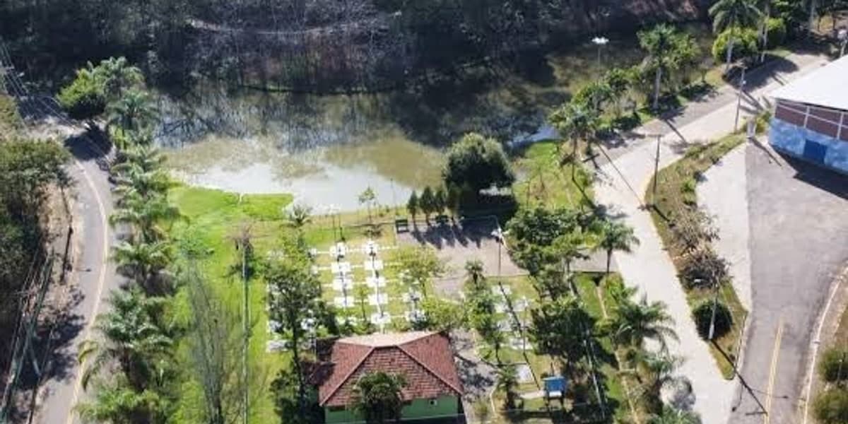 Praça de São José de Ubá, no Noroeste Fluminense