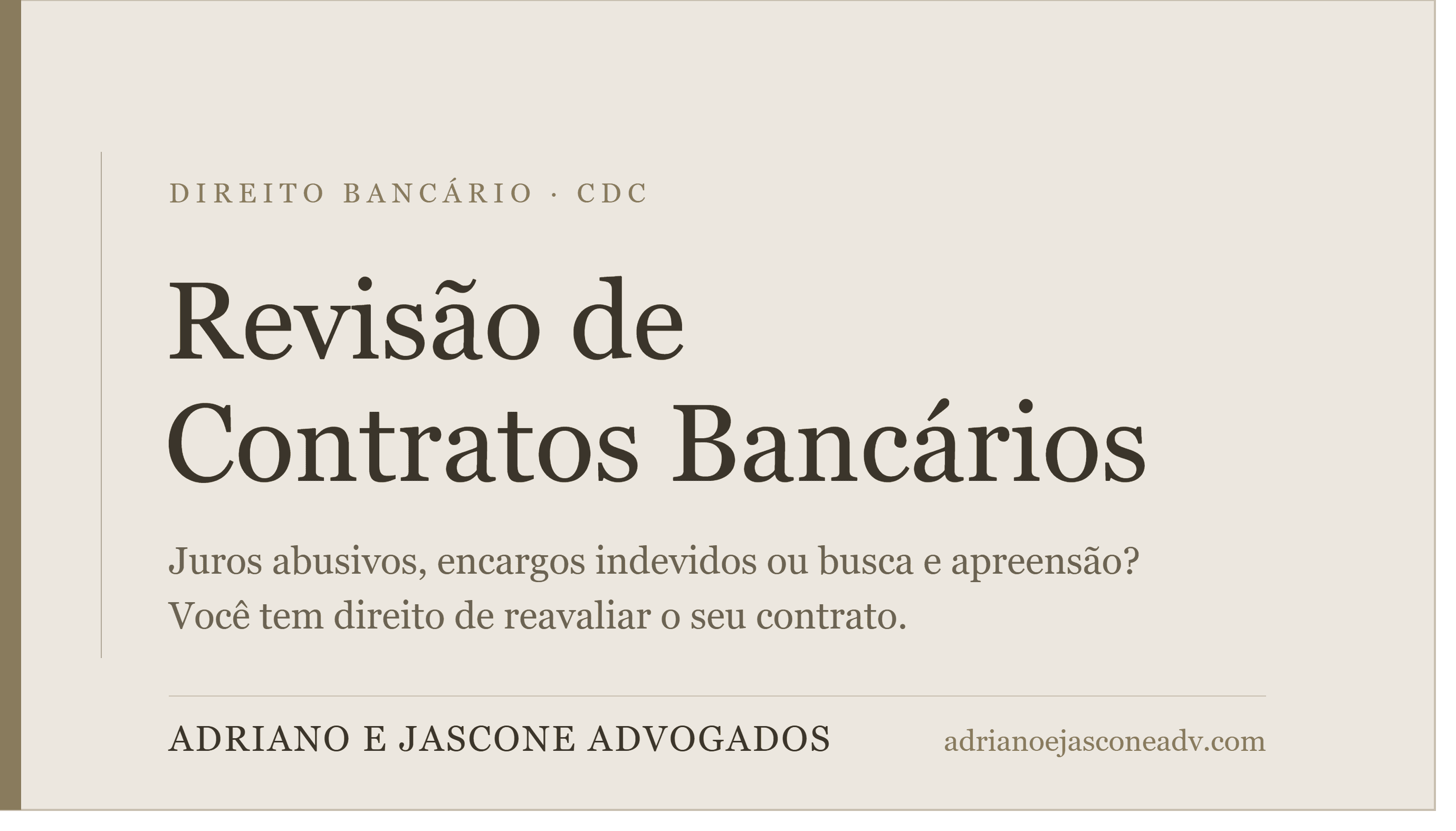 Revisão de Contratos Bancários: Quando é Possível?