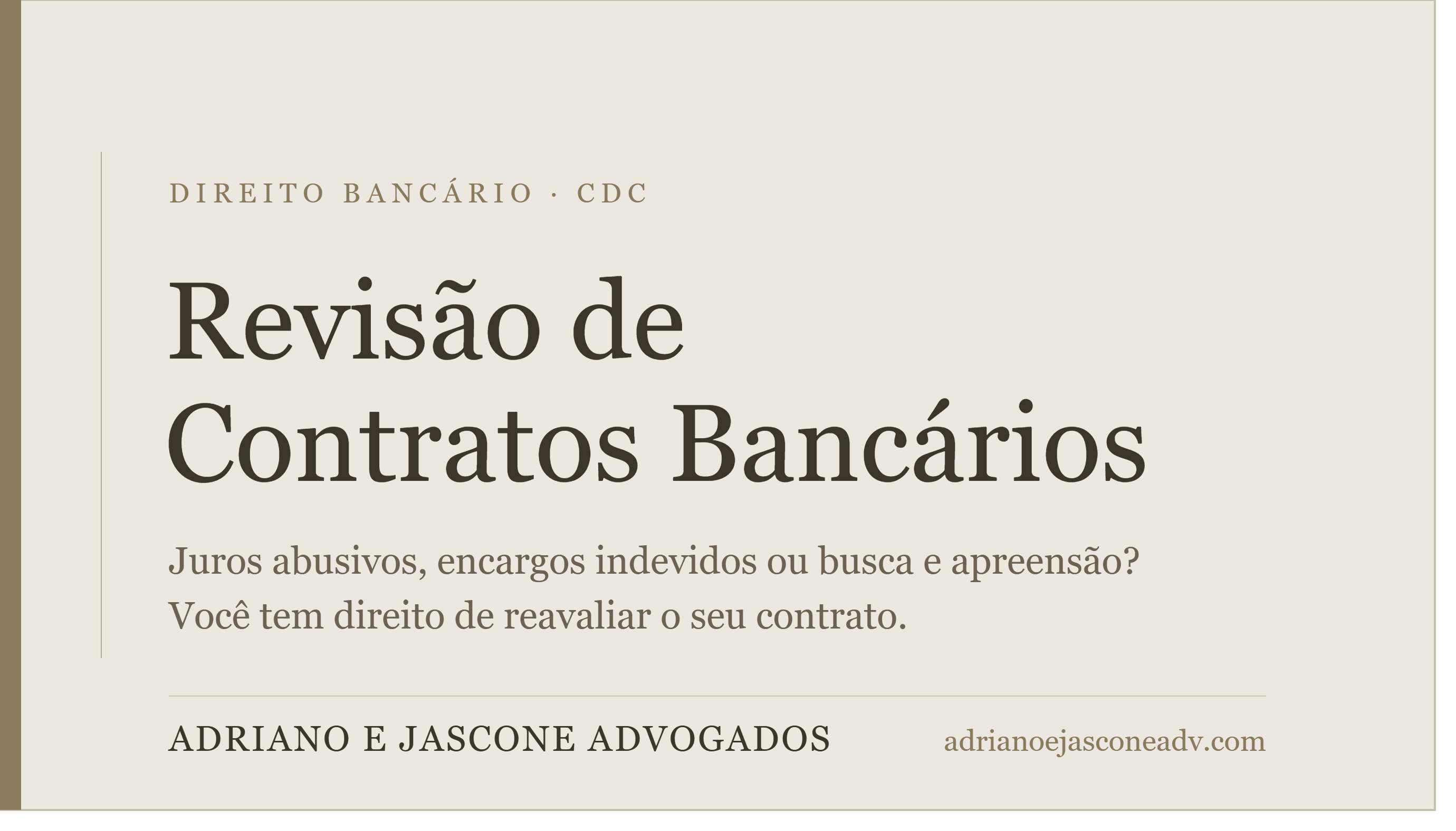 Revisão de Contratos Bancários: Quando é Possível?