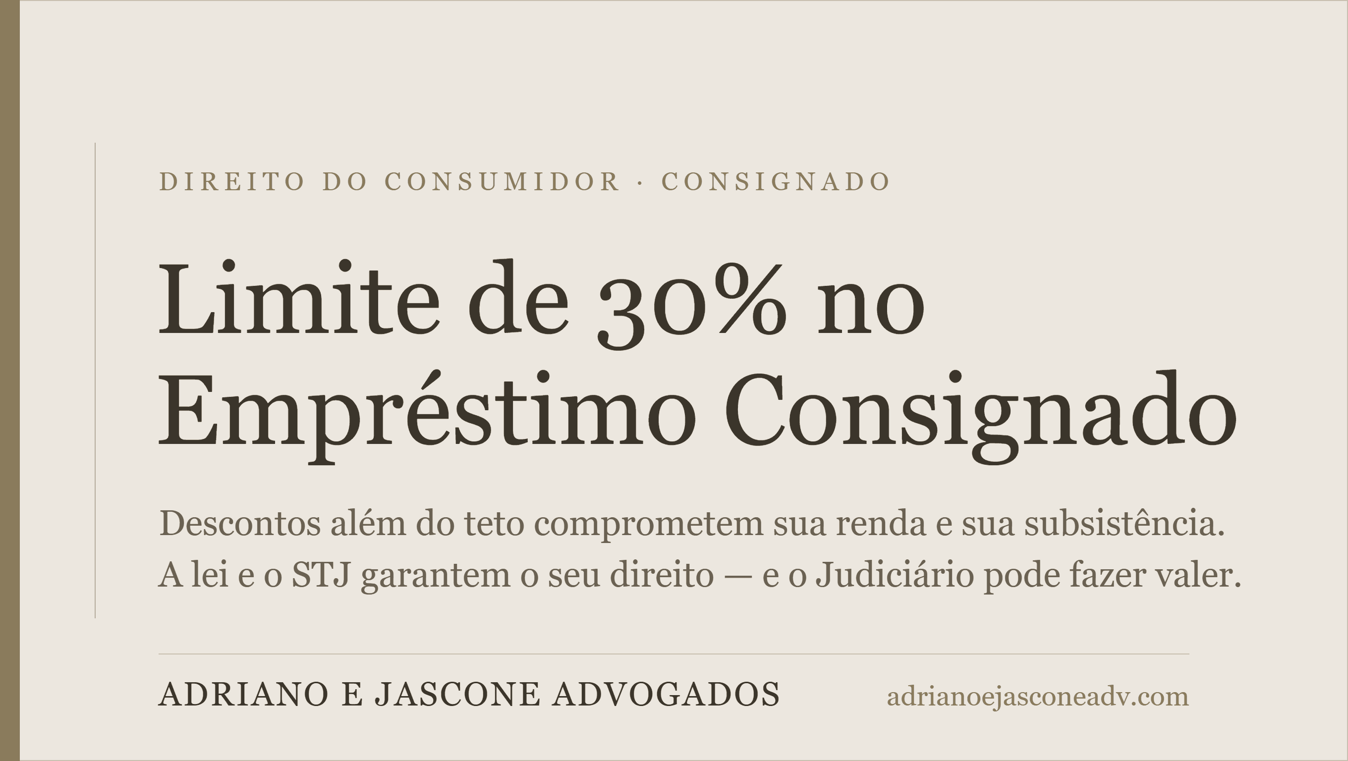 Desconto de empréstimo consignado acima de 30%: o que fazer quando o limite não é respeitado
